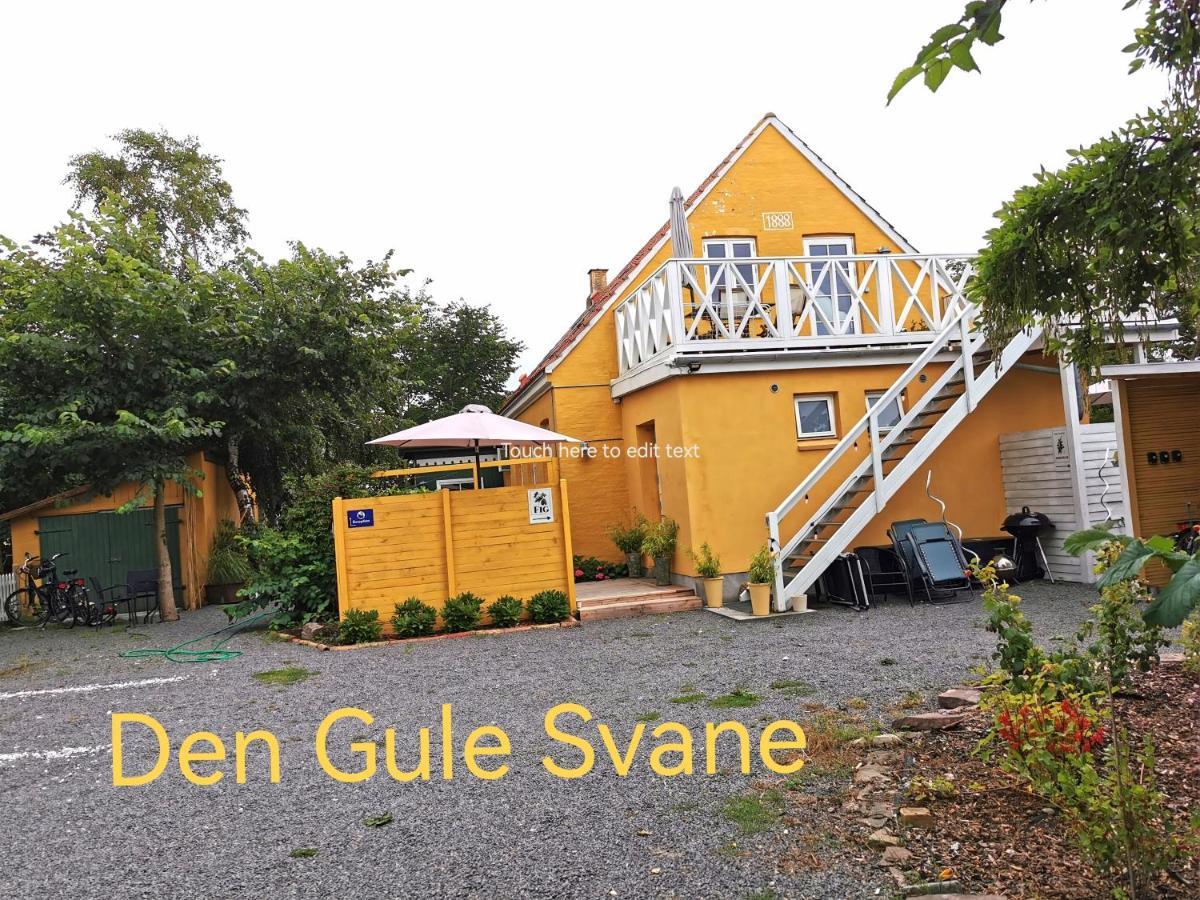 The Fig Studio - "Den Gule Svane" Guest House - Near Ronne & Beach Exterior photo